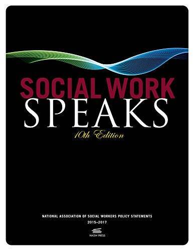 Social Work Speaks, 10th Edition: NASW Policy Statements — Ring-bound — GOOD