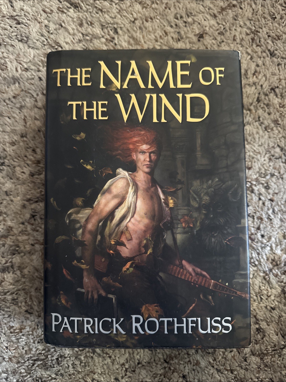 The Name Of The Wind by Patrick Rothfuss (2007, hardcover, 1st ed)