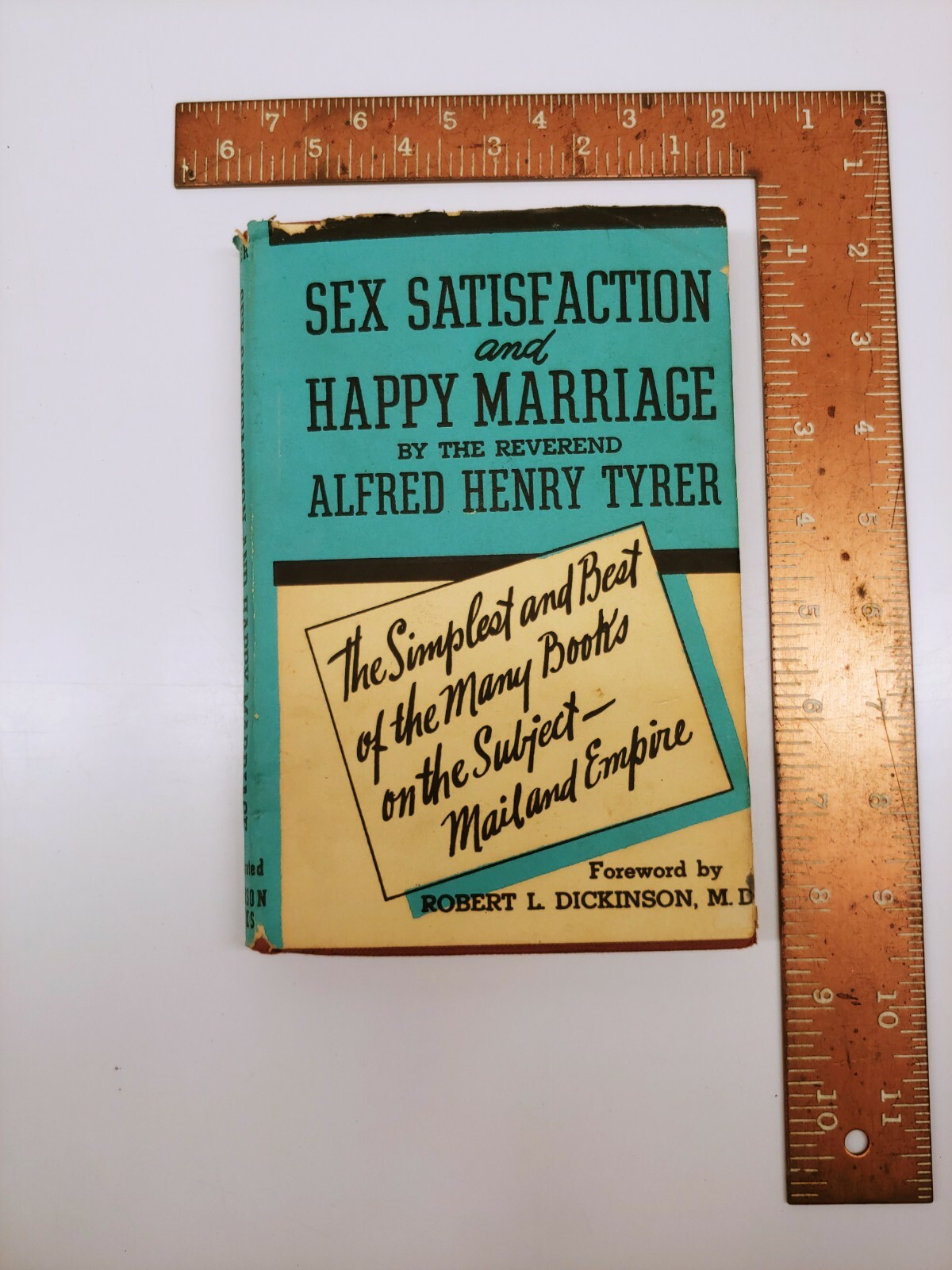 Sex Satisfaction and Happy Marriage, Hardcover, Dust Jacket, 18th Printing