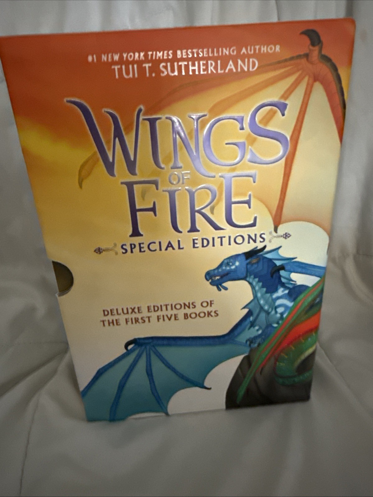 Wings of Fire 1-5 Special Editions Boxset by Tui T. Sutherland PB Deluxe Ed NEW