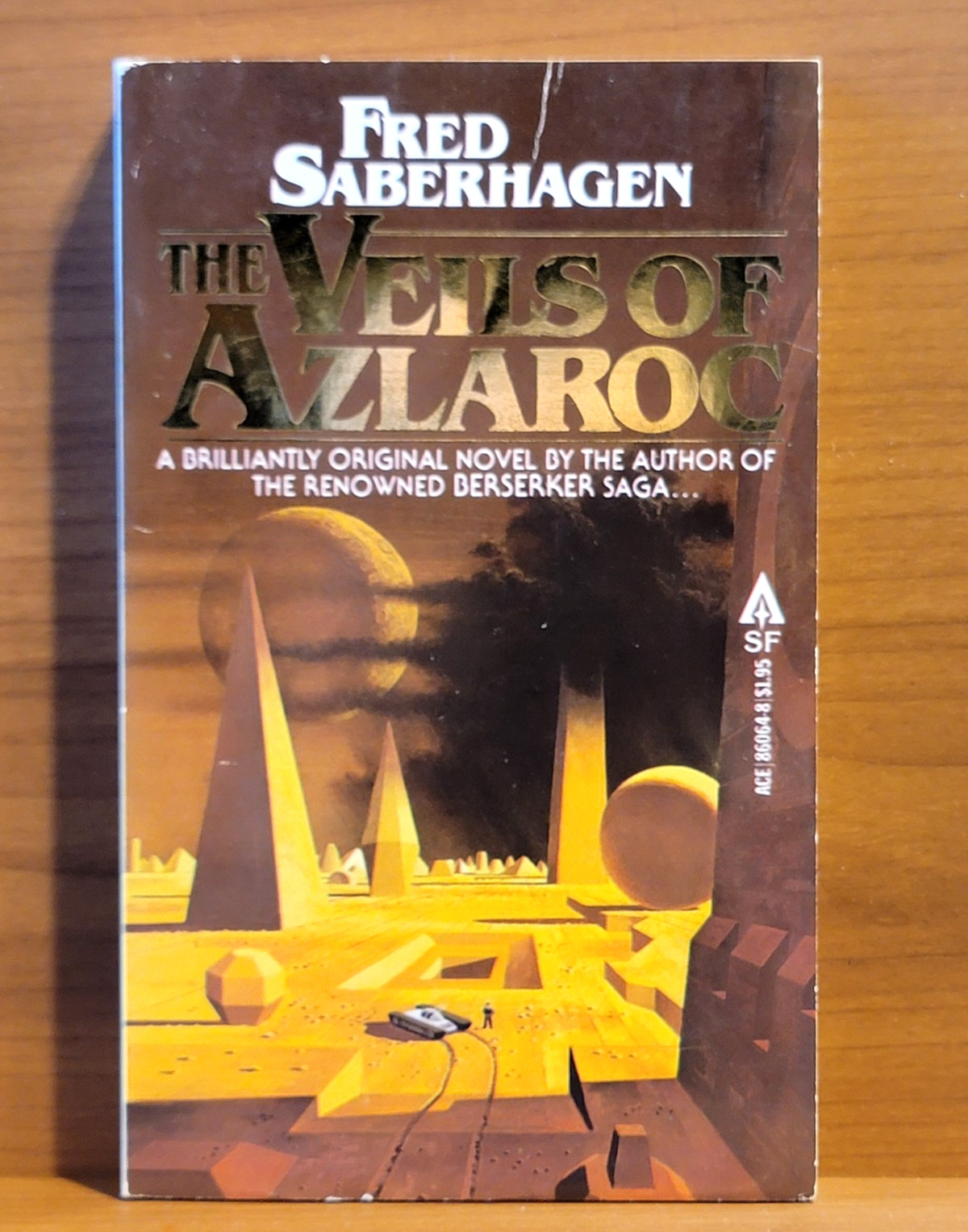Veils of Azlaroc by Fred Saberhagen (Ace Book 1978) Unread Copy Dean Ellis Cover