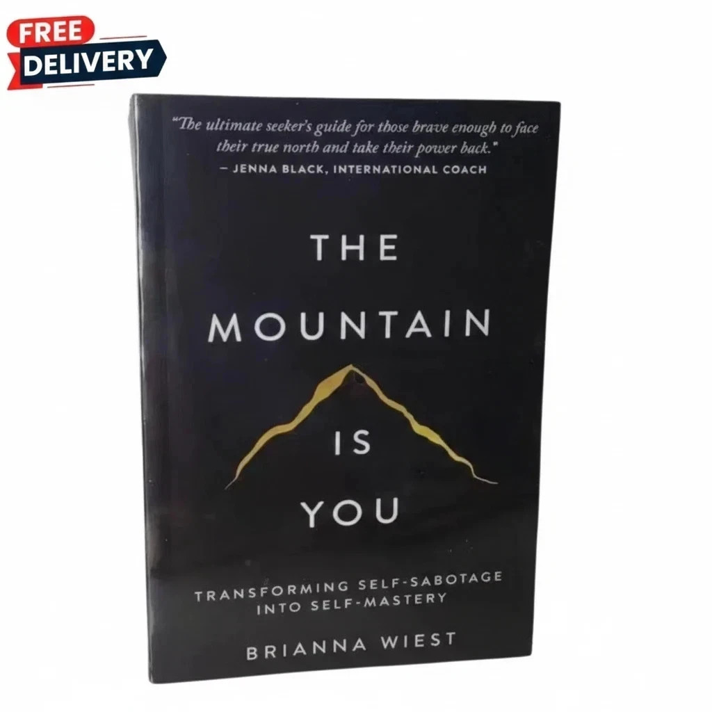 The Mountain is you by Brianna Wiest Paperback Book — Free Shipping US