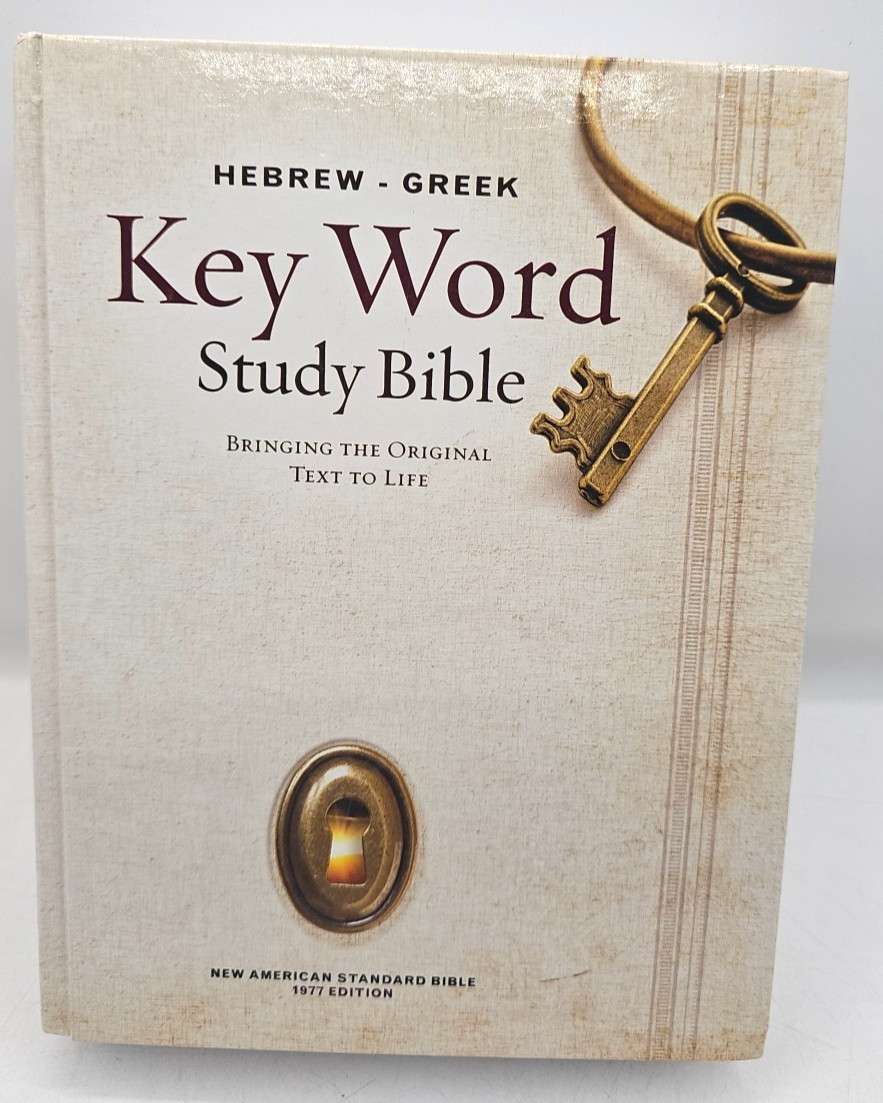 Hebrew Greek Key Word Study Bible NASB Spiro Zodhiates 2008 Hardcover
