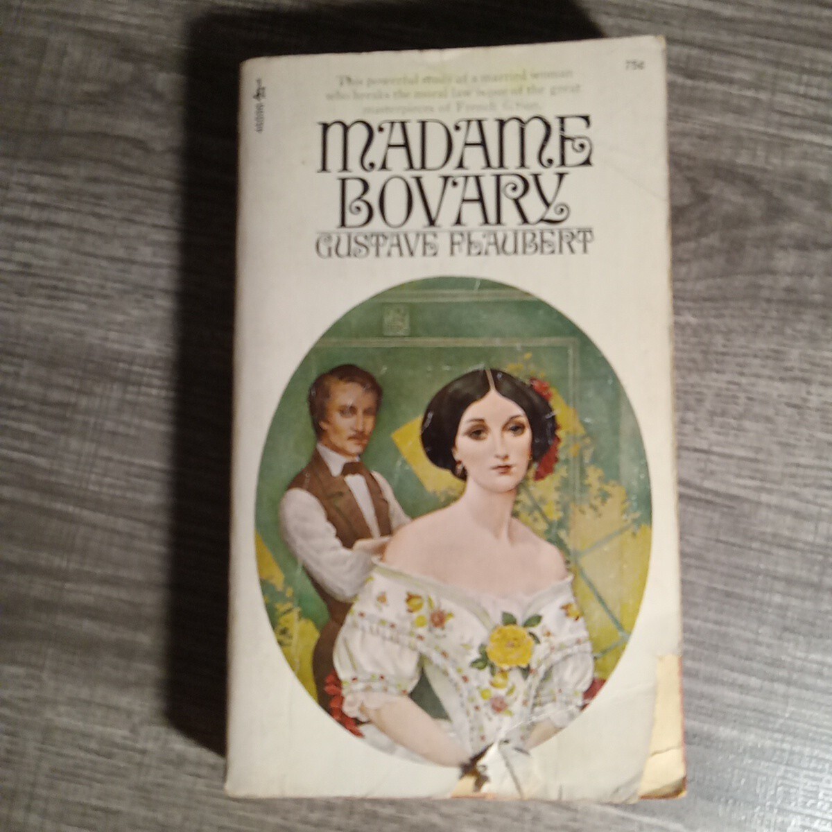 Madame Bovary Gustave Flaubert 1972 Classic Fiction Paperback Book VTG