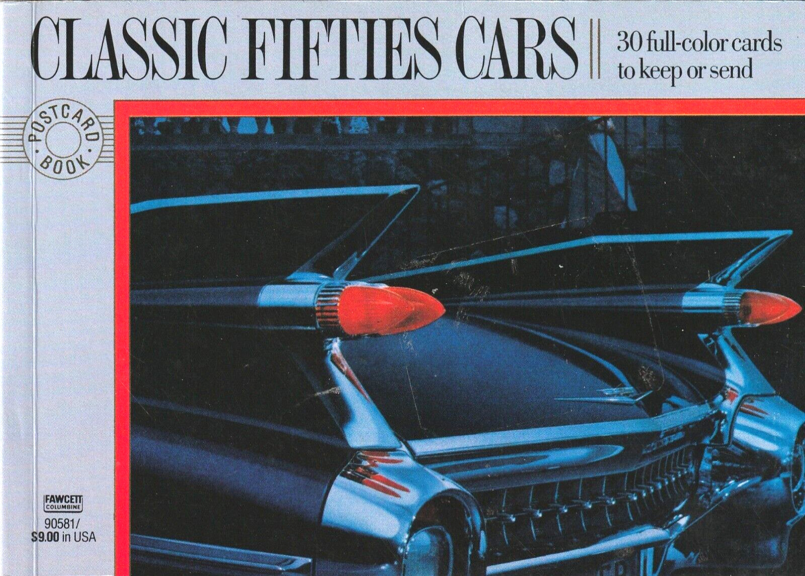 Classic Fifties Cars: A Book of 30 Oversized Postcards by Pavilion Books (1991)
