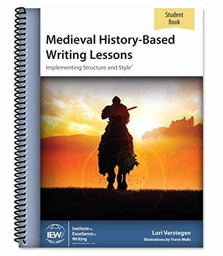 Medieval History-Based Writing — Spiral-bound, by Lori Verstegen — Very Good o