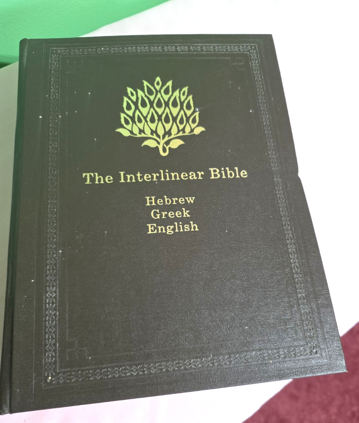 The Interlinear Bible: Hebrew-Greek-English (English, Hebrew and Greek E — GOOD