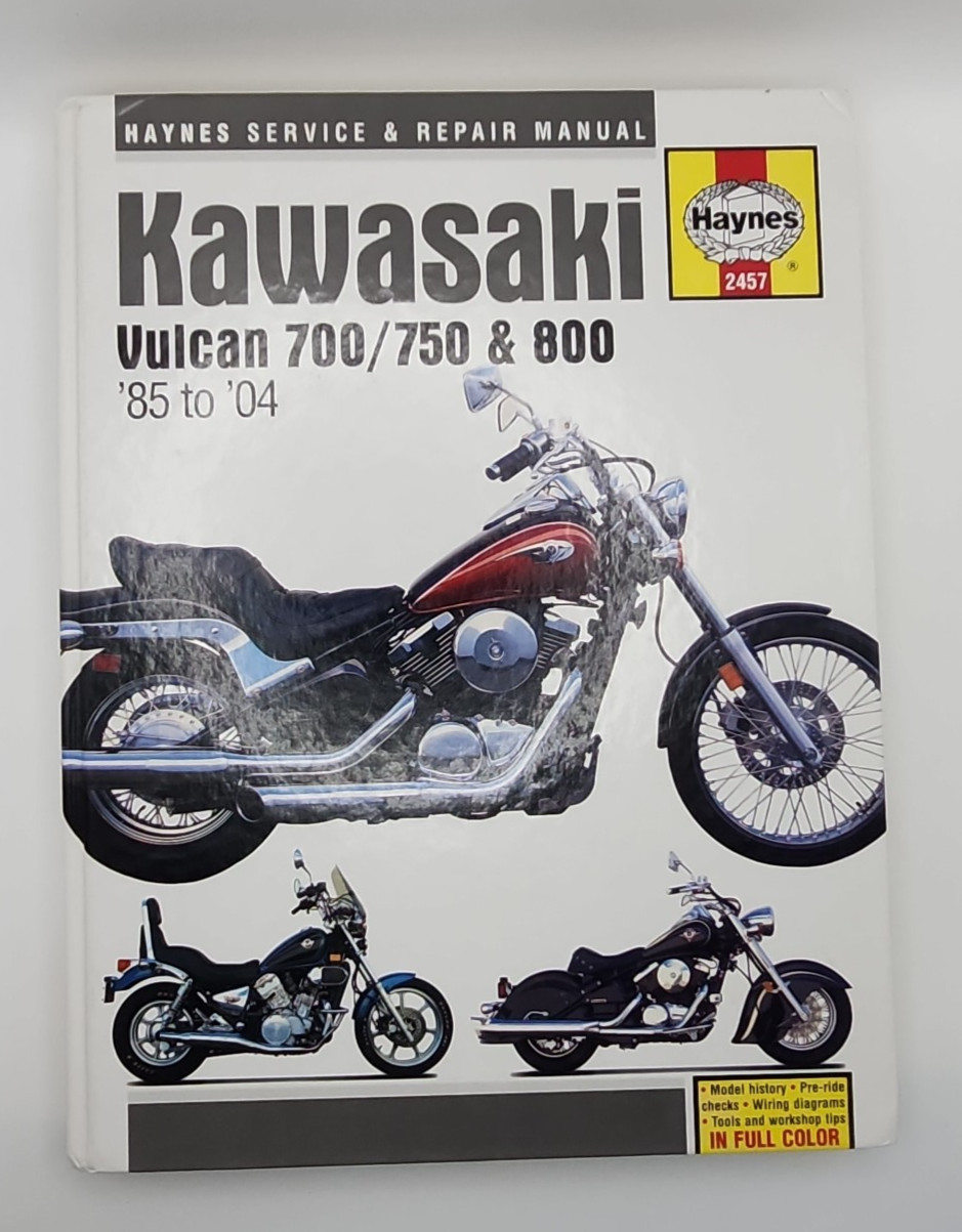 Haynes 2457 Kawasaki Vulcan 700 750 800 1985-2004 Hardcover