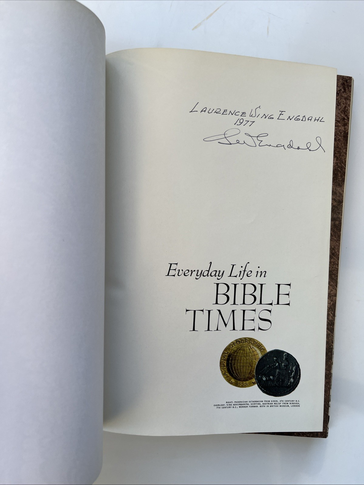 1977 Bible Times The Story Of Man 1 By National Geographic Society Hardcover