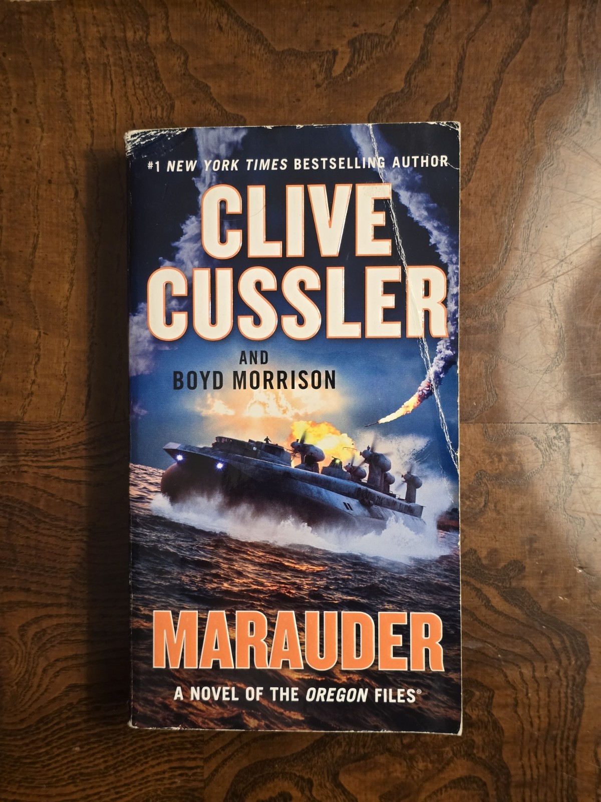Marauder by Boyd Morrison and Clive Cussler (2021, Us-Tall Rack Paperback)