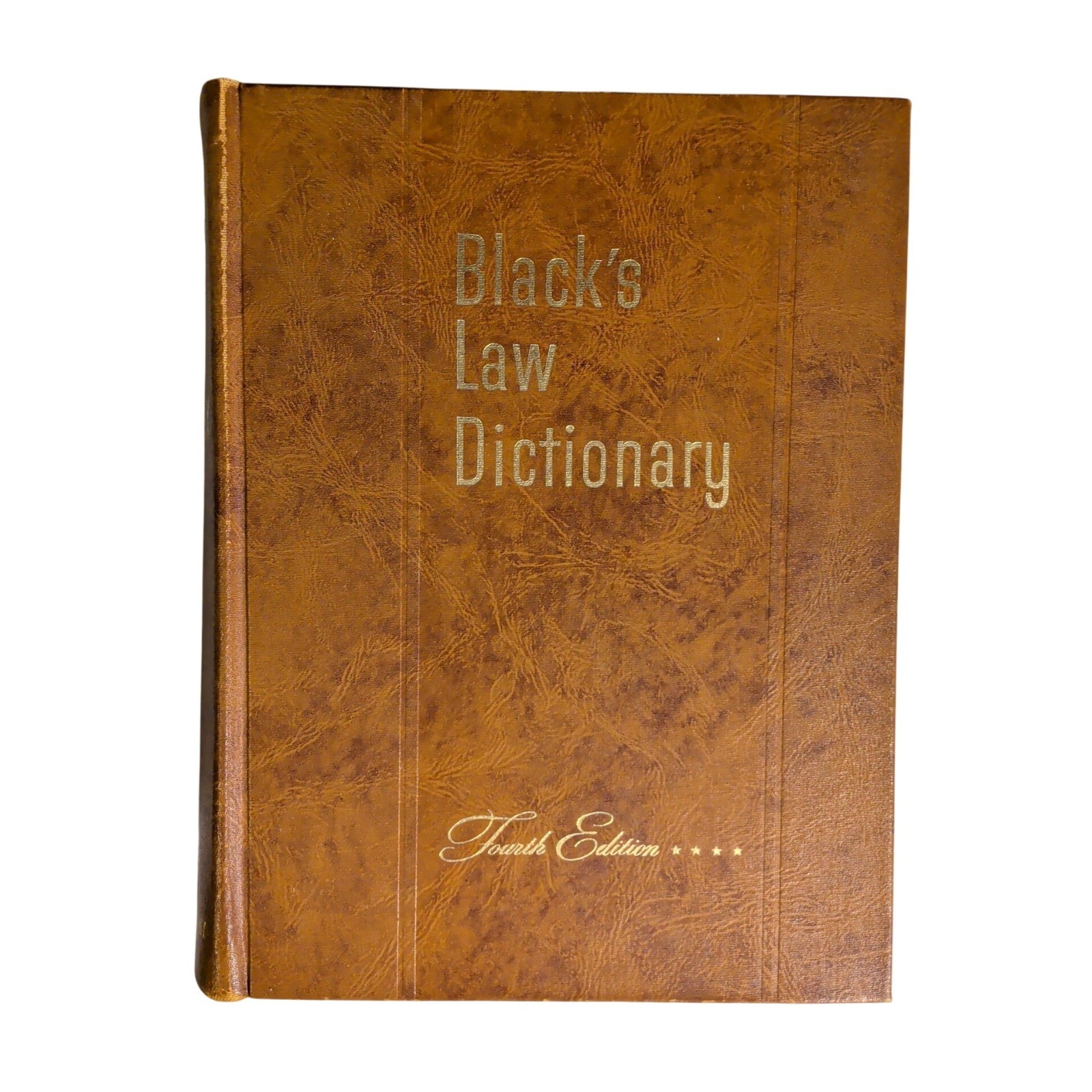 Black’s Law Dictionary Fourth Edition 4th West Publishing Company 1951 Hardcover