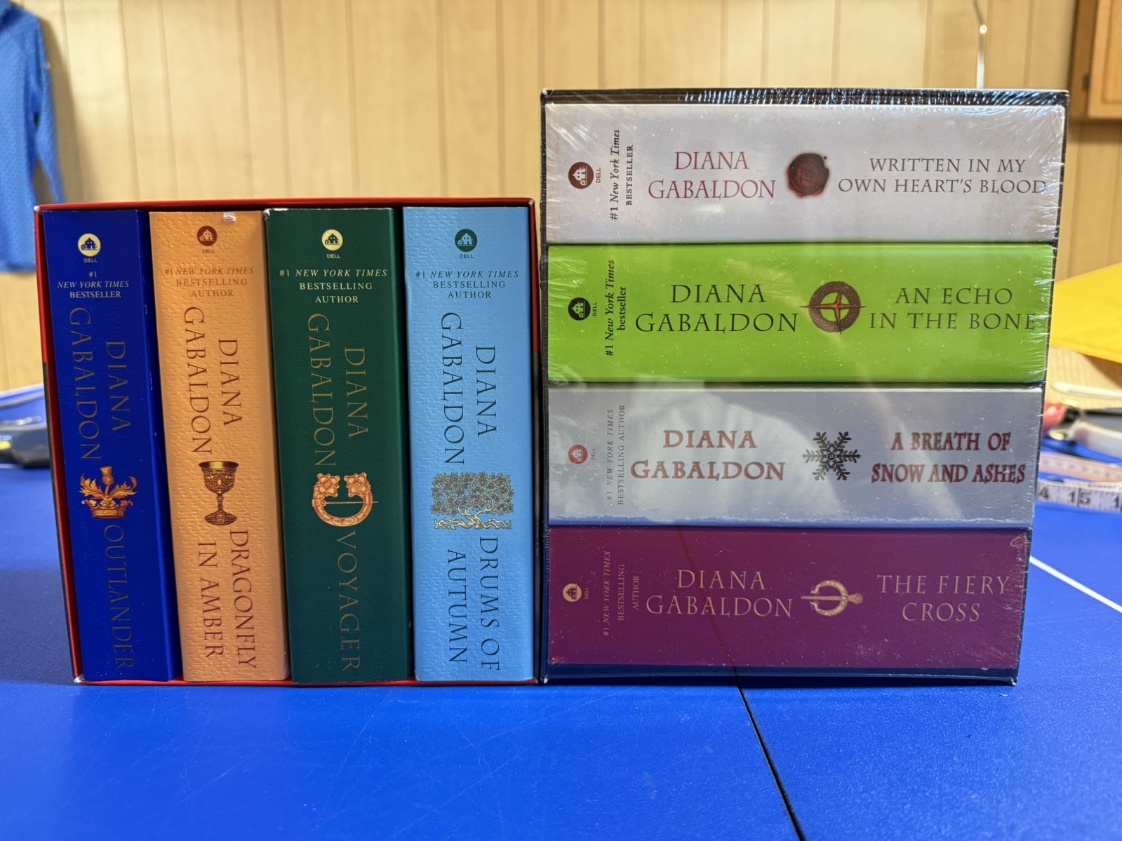 The OUTLANDER Series 1-8 Diana Gabaldon Paperback Book Lot of 8, One Set Sealed