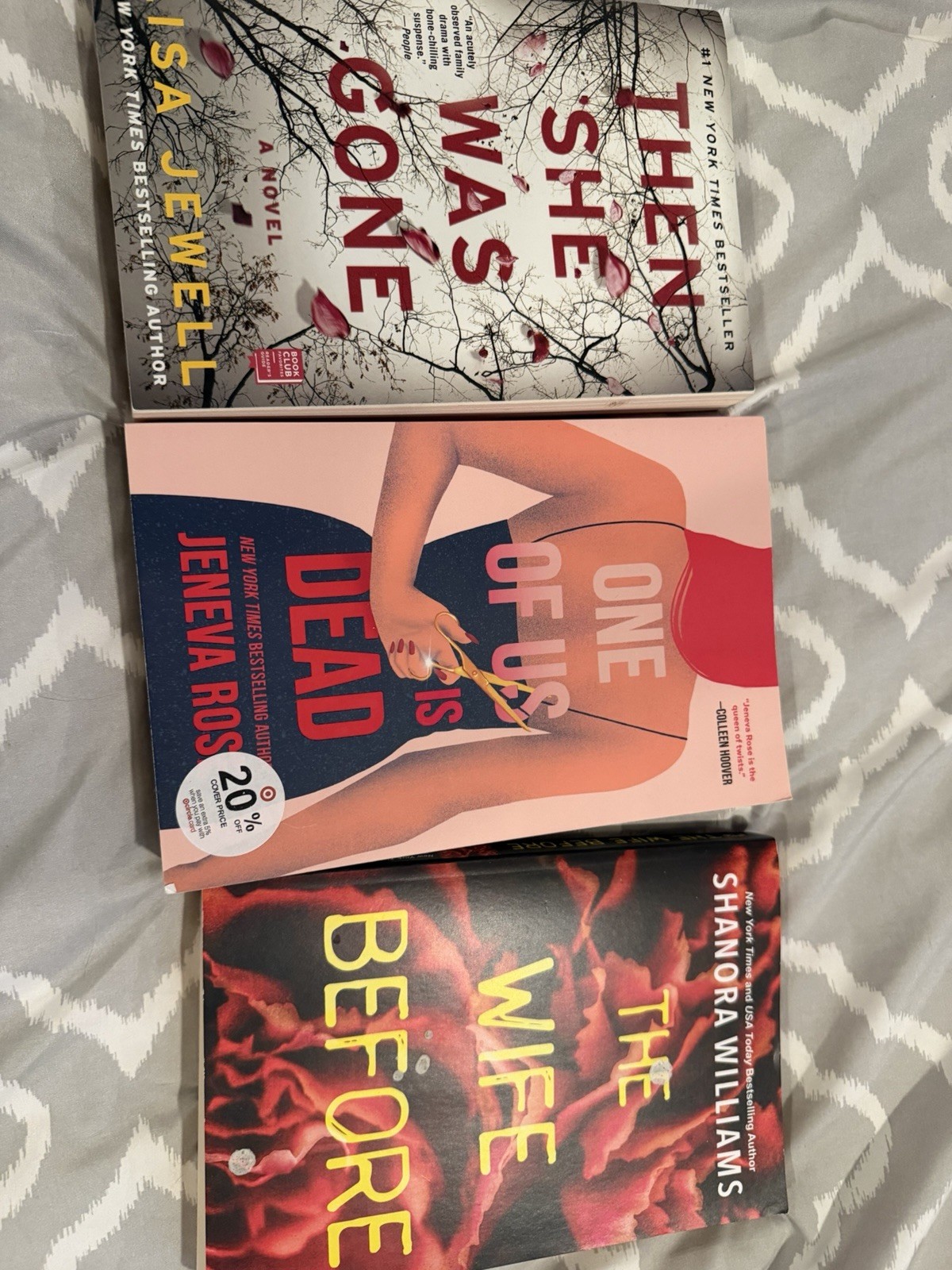 Book Bundle: Paperback- Lisa Jewell, Jeneva Rose And Shanora Williams