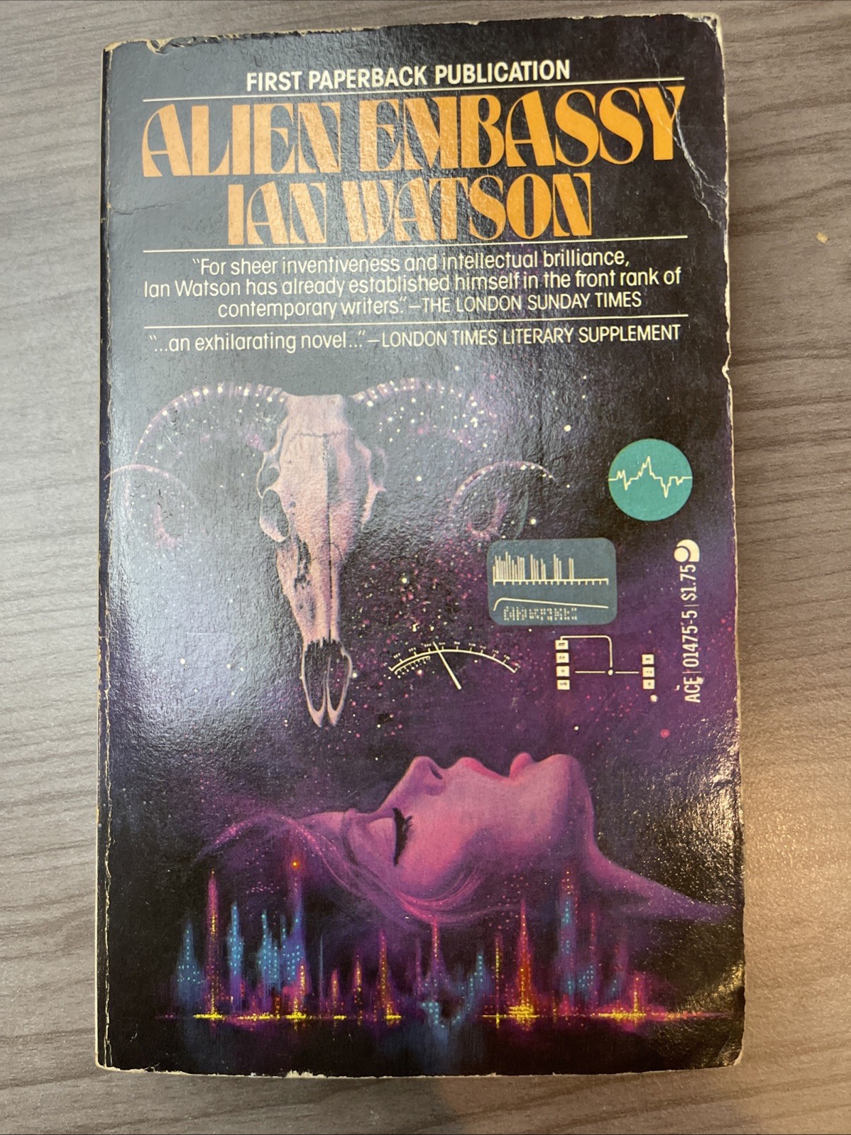 Alien Embassy by Ian Watson — First Paperback Publication