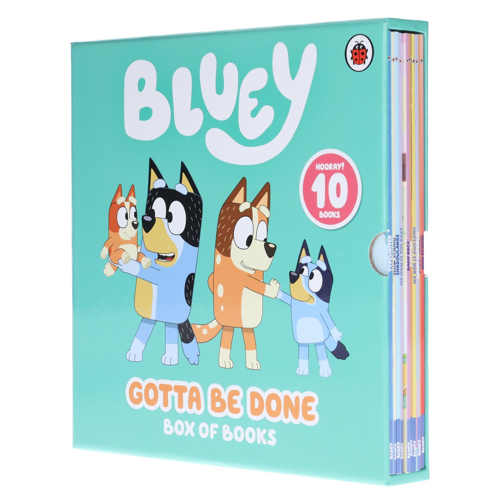 Bluey Gotta Be Done! 10 Picture Books Collection Box Set — Ages 3-7 — Paperback