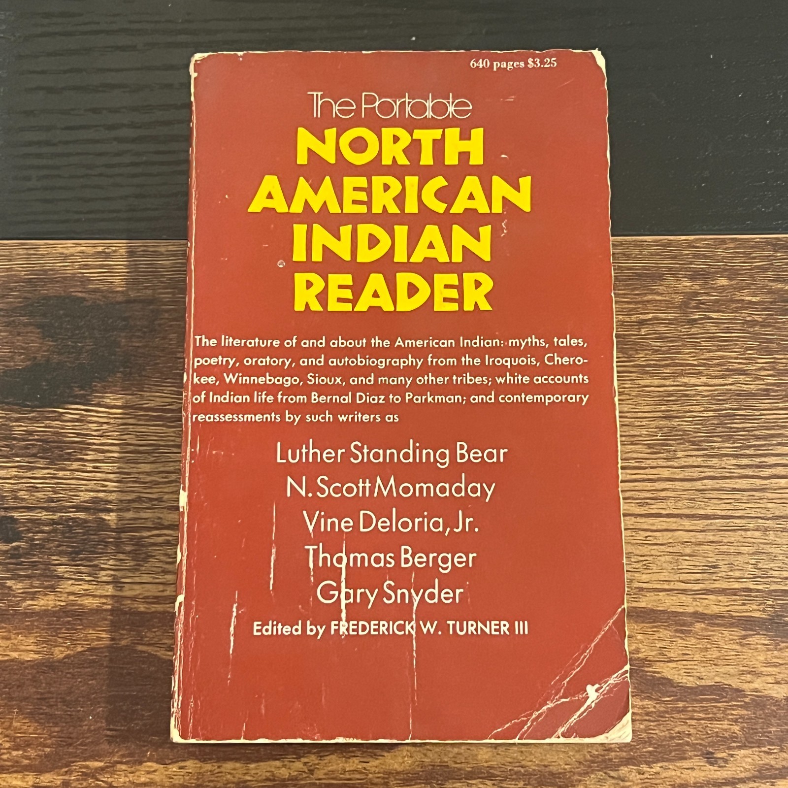 The Portable North American Indian Reader by Frederick Turner 1974 PB History