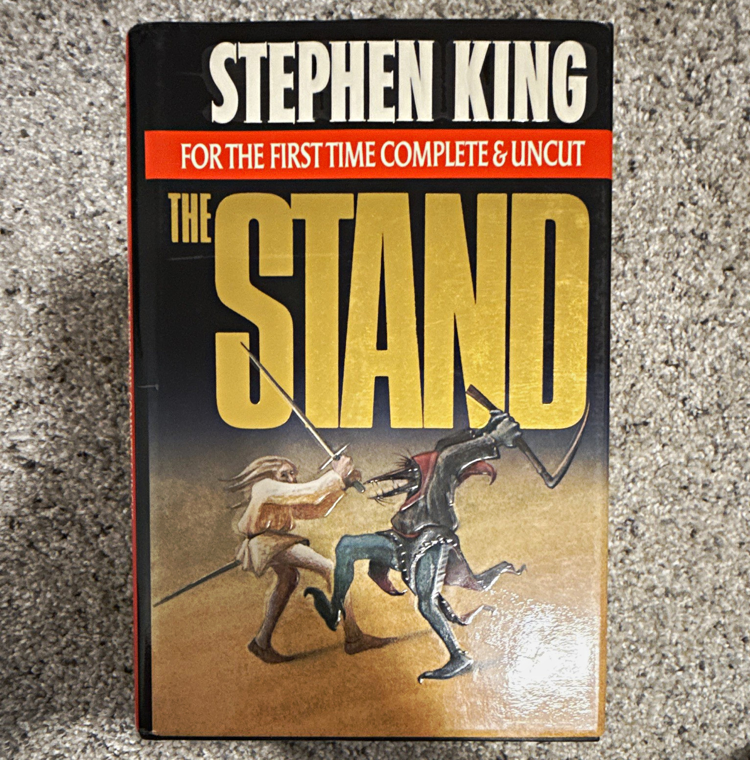 Stephen King The Stand HC 1990 Doubleday 1st Trade Edition DJ Wrightson
