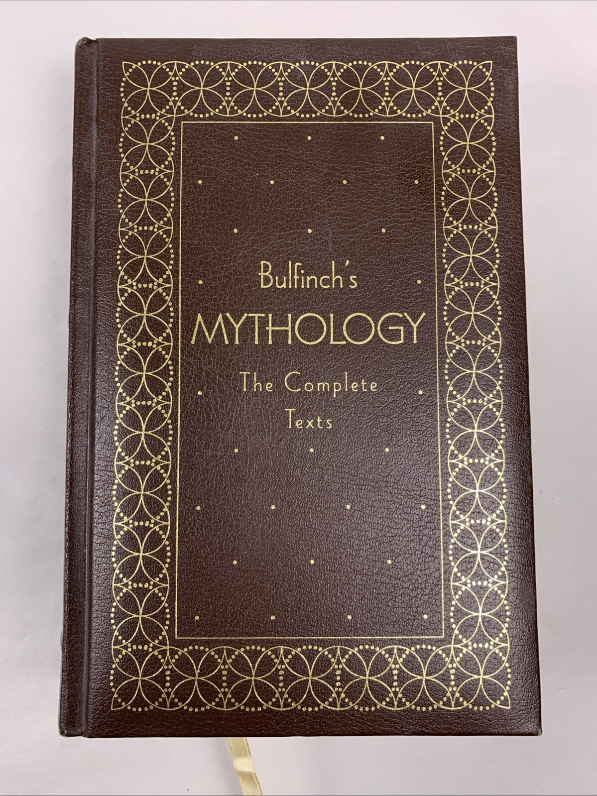 BULFINCH’S MYTHOLOGY by Thomas Bulfinch Deluxe Hardcover Literary Classic 2005
