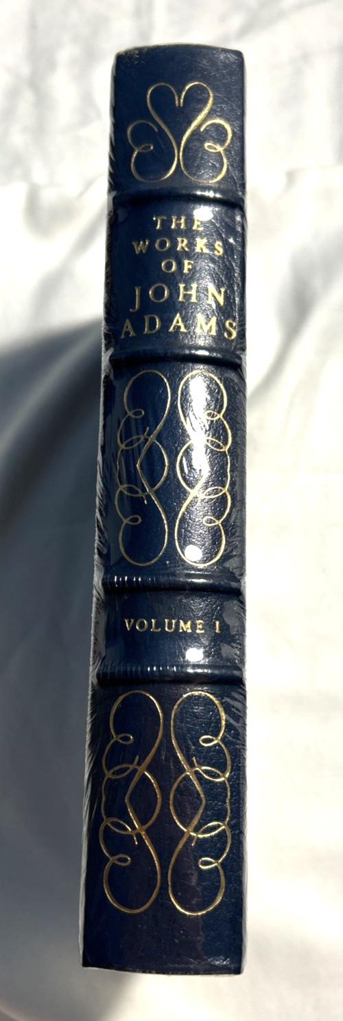 Easton Press The Works Of John Adams Volume I Library of Presidents SEALED!