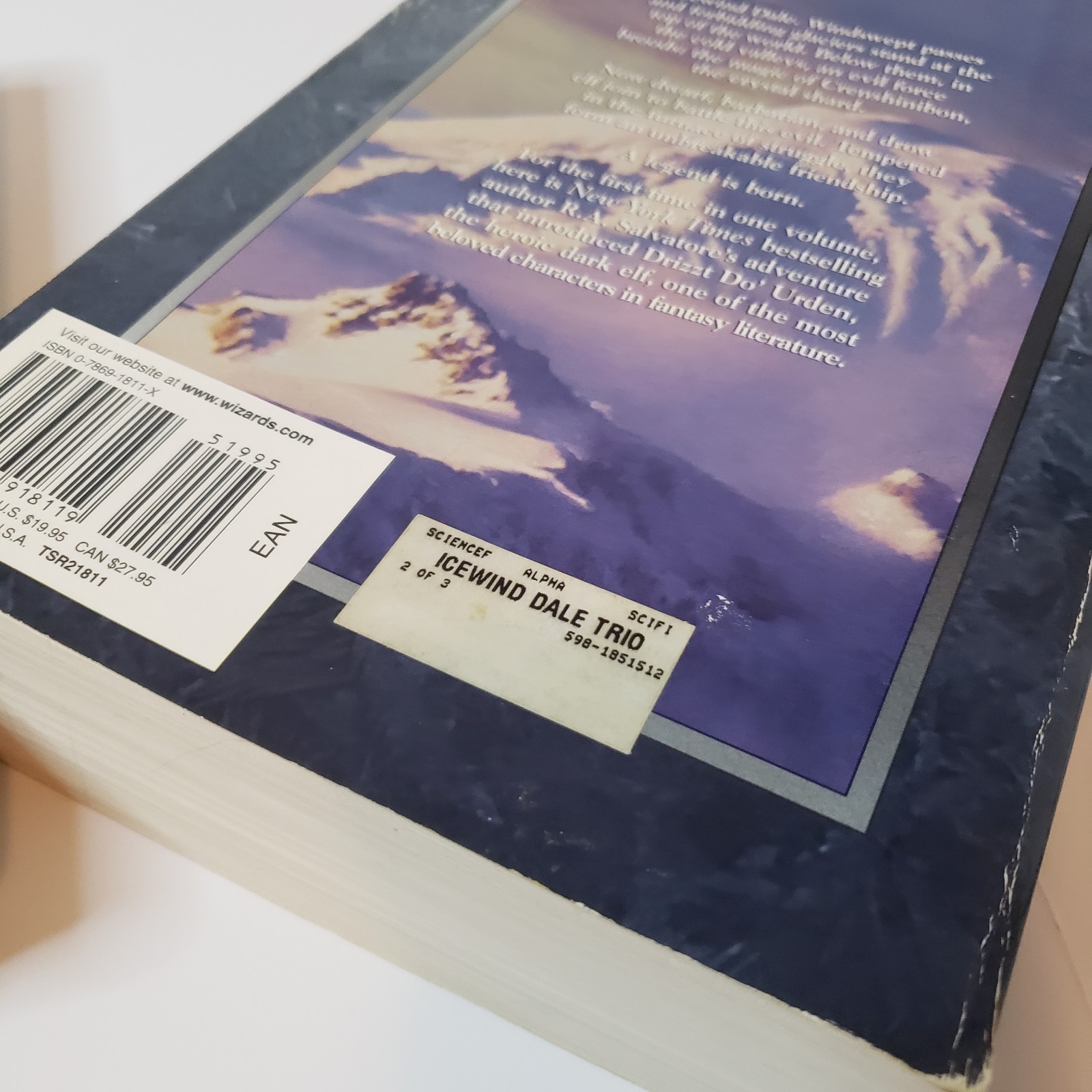Forgotten Realms Collector’s Ed PB Book Lot R.A. Salvatore Icewind Dale Drow