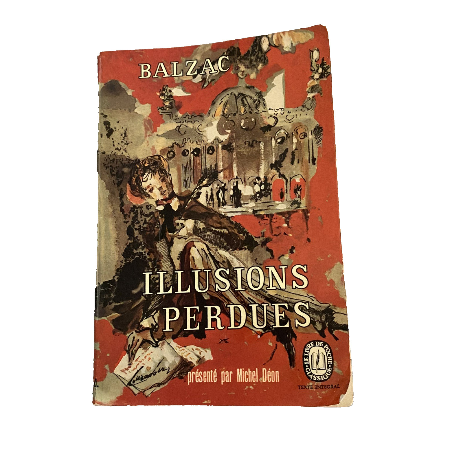 Illusions Perdues (French Edition) — Honore de Balzac 1962 Vtg Rare