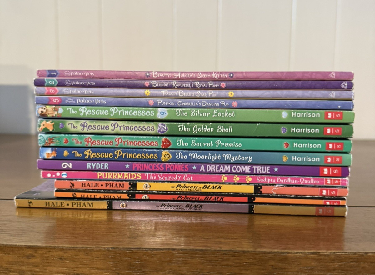 Lot of 13 Teen, Pre-Teen & Children’s Chapter Books Mixed Authors & Genres