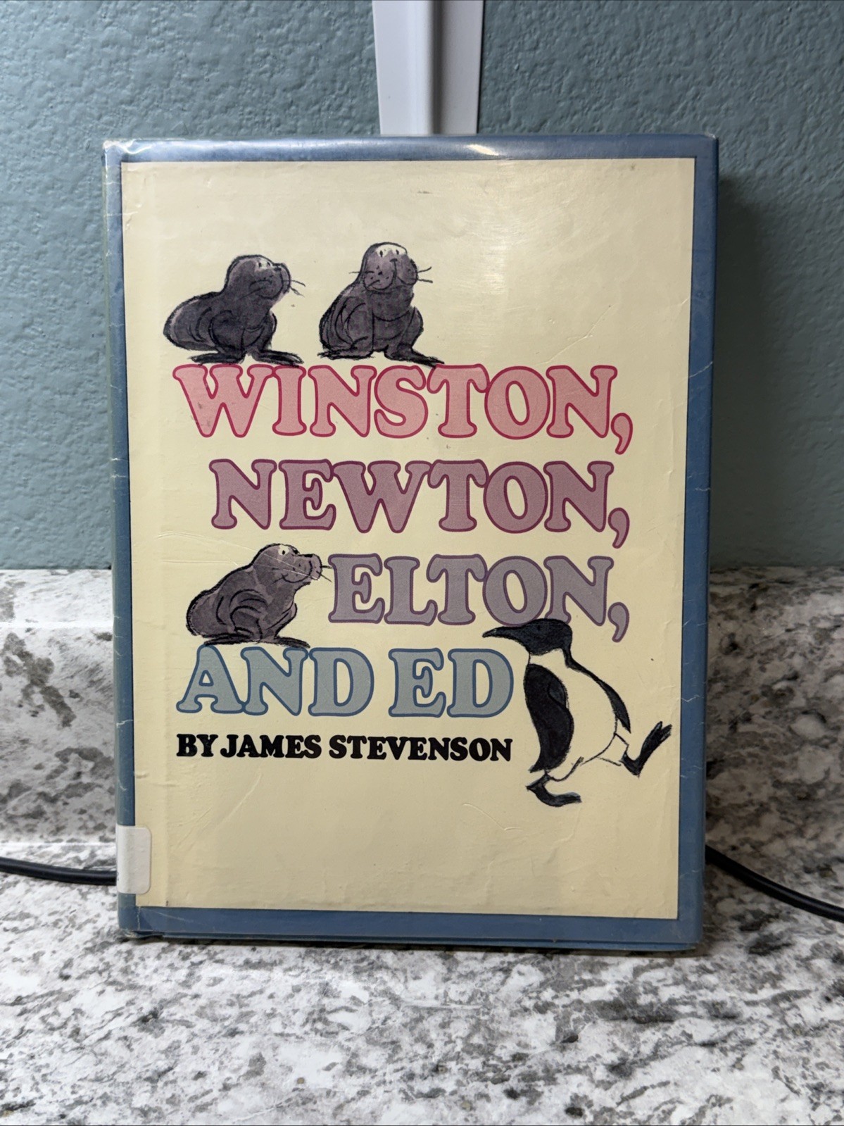 Winston, Newton, Elton, and Ed Ex Lib James Stevenson 1978 HC First Book Club