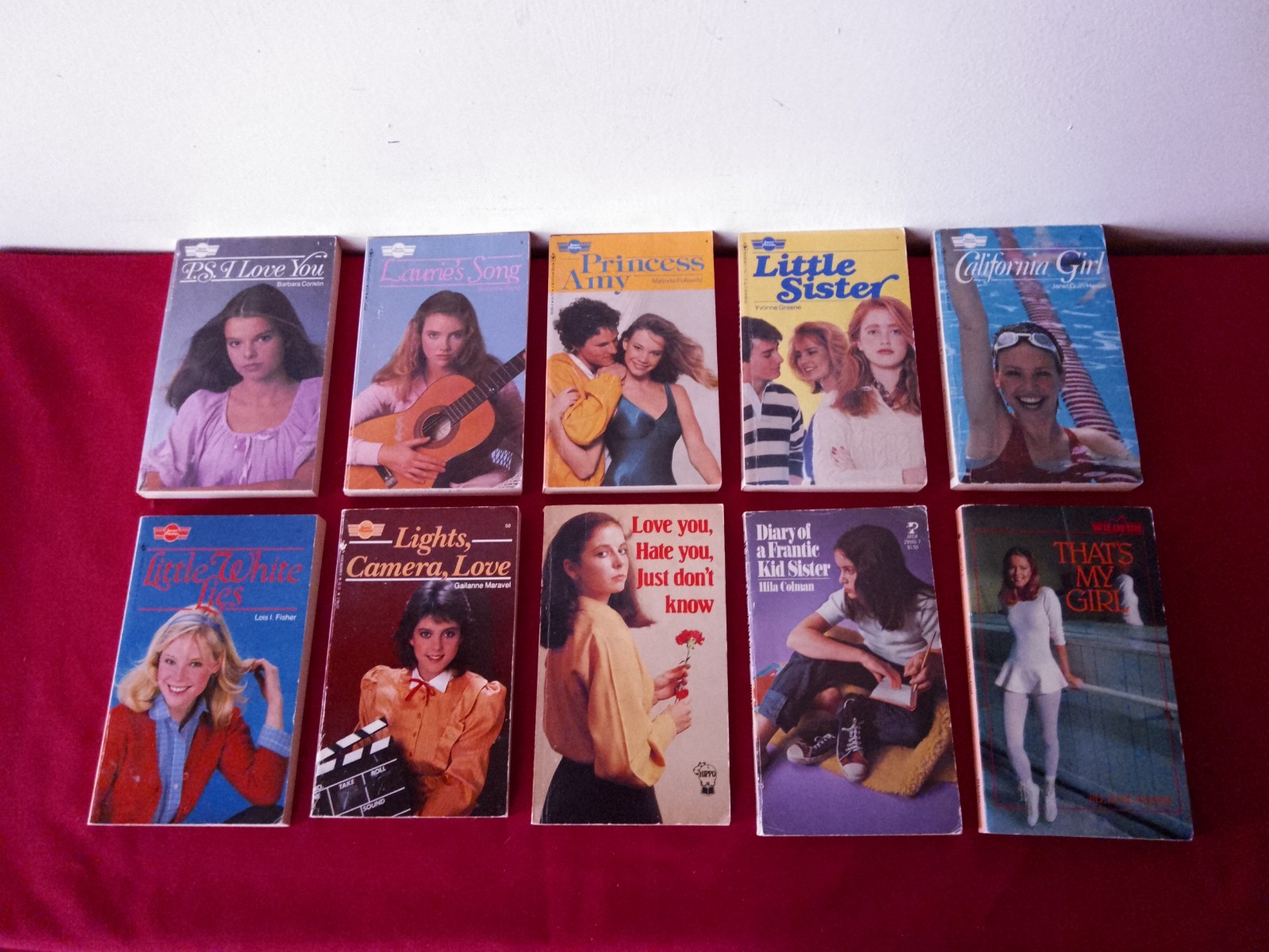 Vintage Teen Romance Paperbacks — Sweet Dreams / Wildfire 1980s Lot of 15