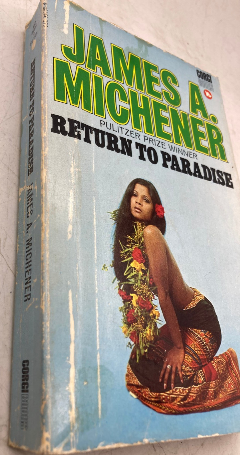 Return To Paradise by James A. Michener Small Corgi PB 1972 Free Post