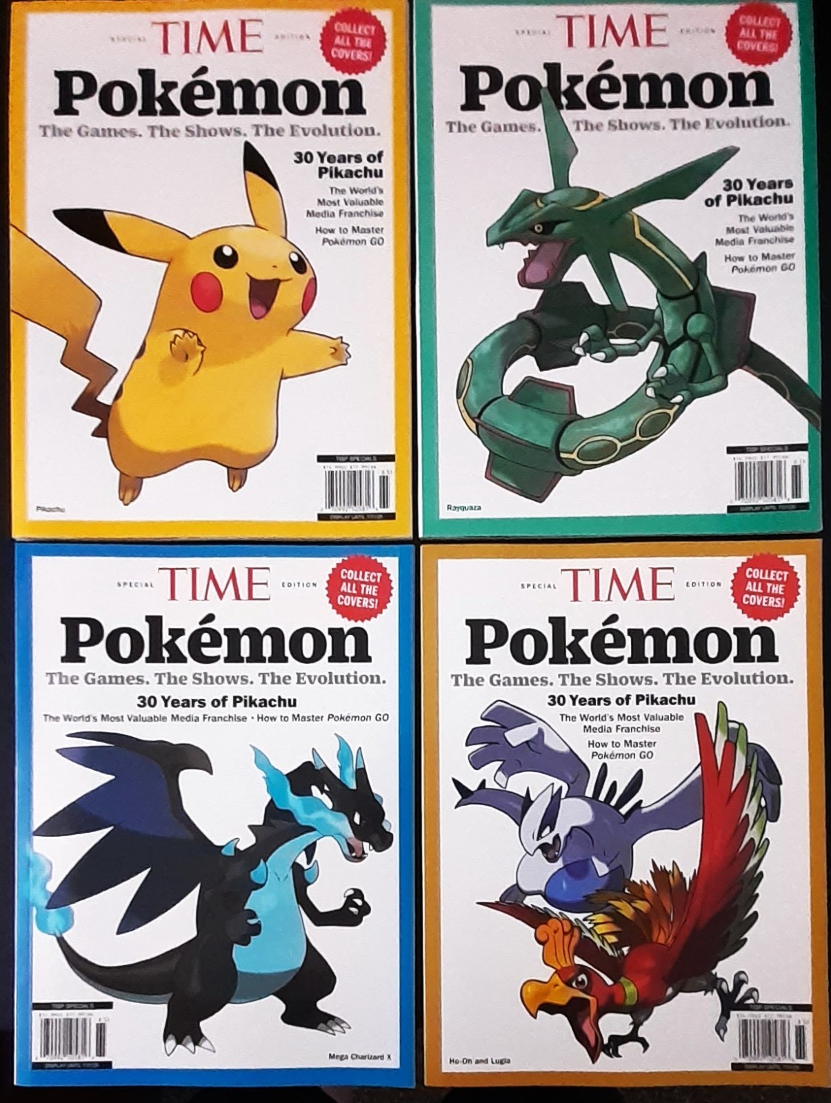 TIME POKEMON: HO-OH & LUGIA, RAYQUAZA, MEGA CHARIZARD & PIKACHU 2026