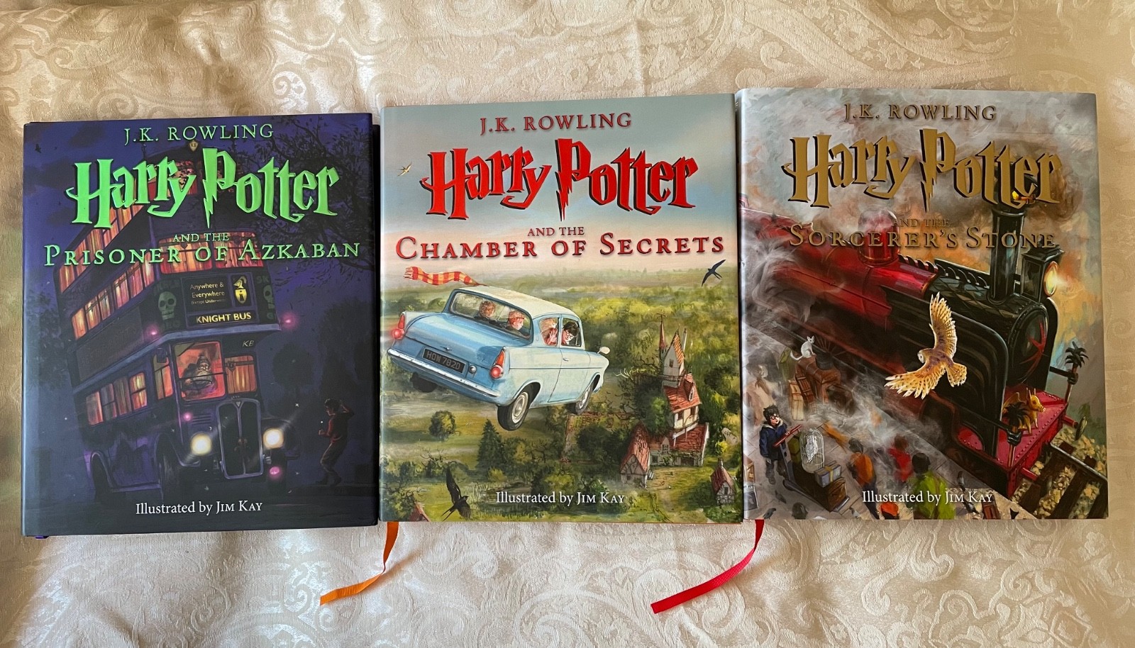 JK Rowling Harry Potter: The Illustrated Editions Years 1-3: 3 Set Pack Jim Kay