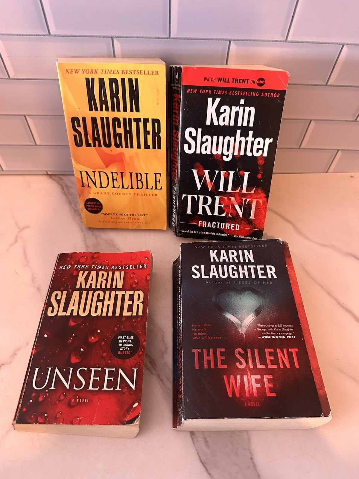Karin Slaughter Lot of 4 Paperback