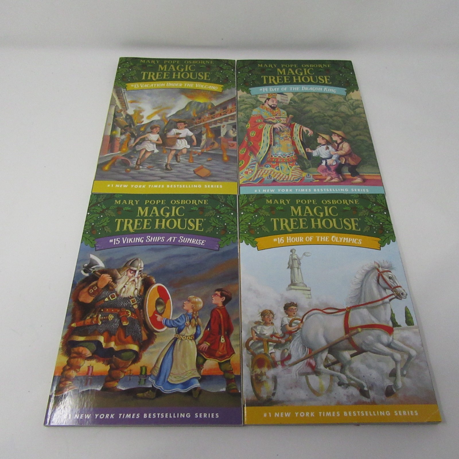Magic Tree House Series Mary Pope Osborne paperback vol 13 14 15 16 Set of 4