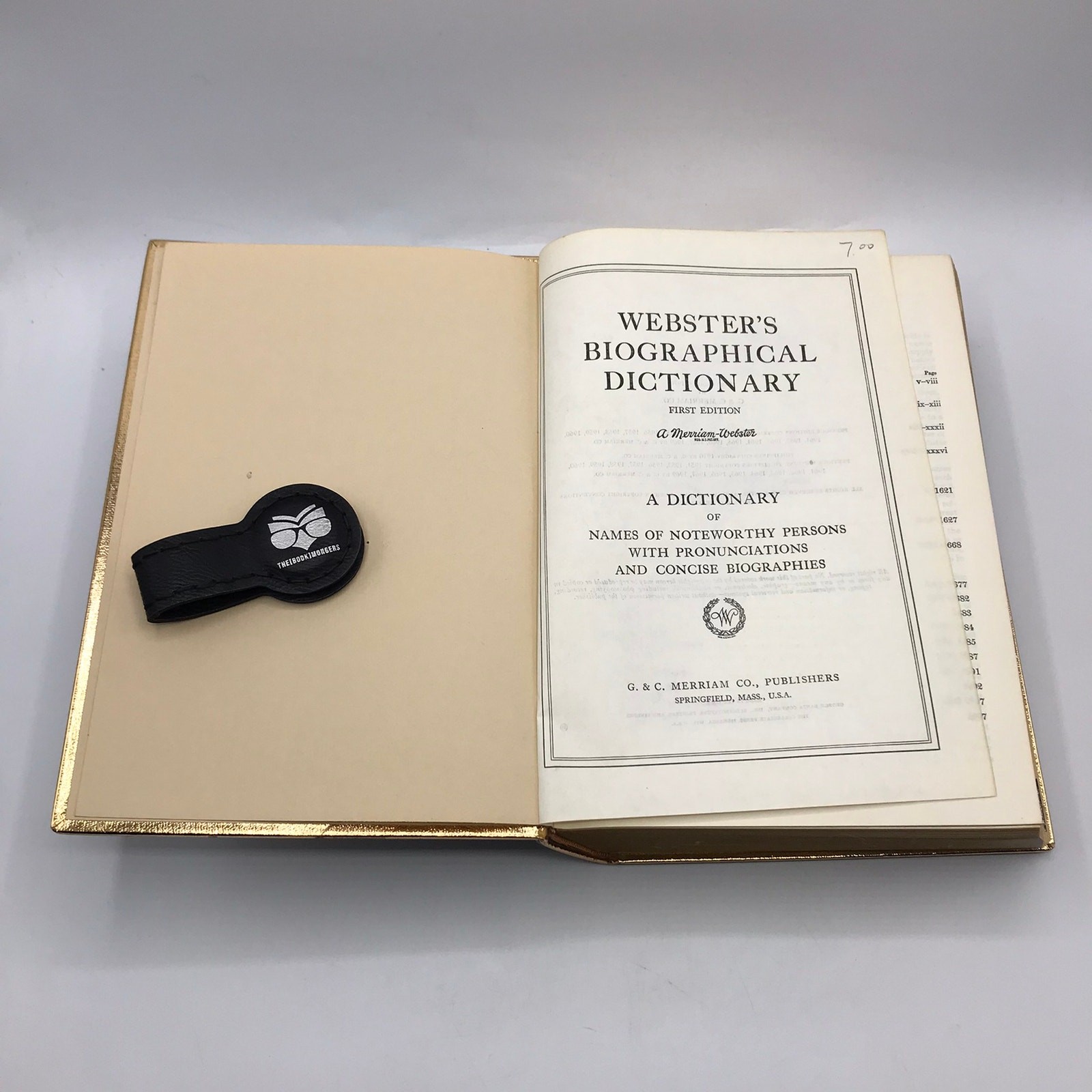 Websters Biographical Dictionary World History Biographies Noteworthy Persons