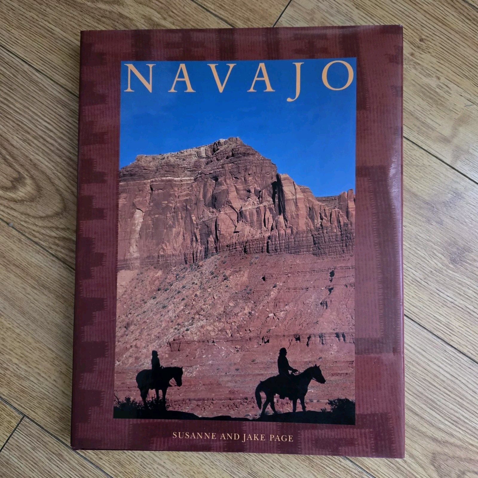 Navajo — Hardcover by Suzanne & Jake Page . Excellent Reference Book. 154 Photos