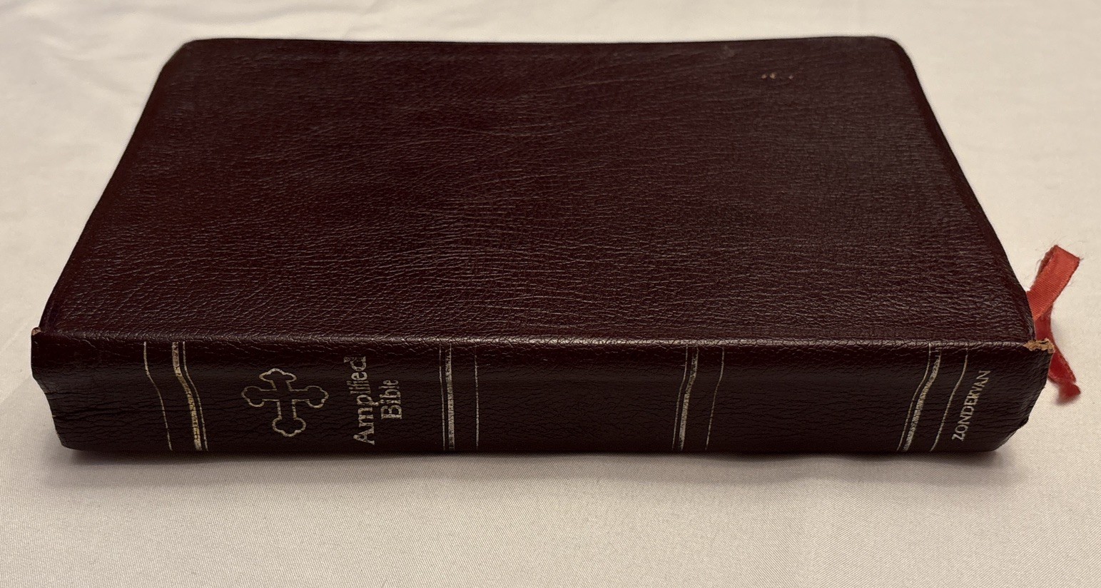 Zondervan Amplified Bible 1987 Bonded Leather Expanded Edition 1st Print *Read