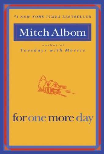 For One More Day — Paperback By Albom, Mitch — GOOD
