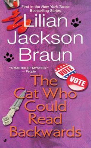 The Cat Who Could Read Backwards- 9780515090178, paperback, Lilian Jackson Braun