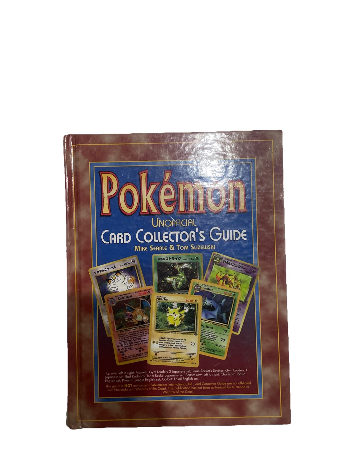Vintage 2000 Pokemon Unofficial Card Collector’s Guide Hardcover Book Rare