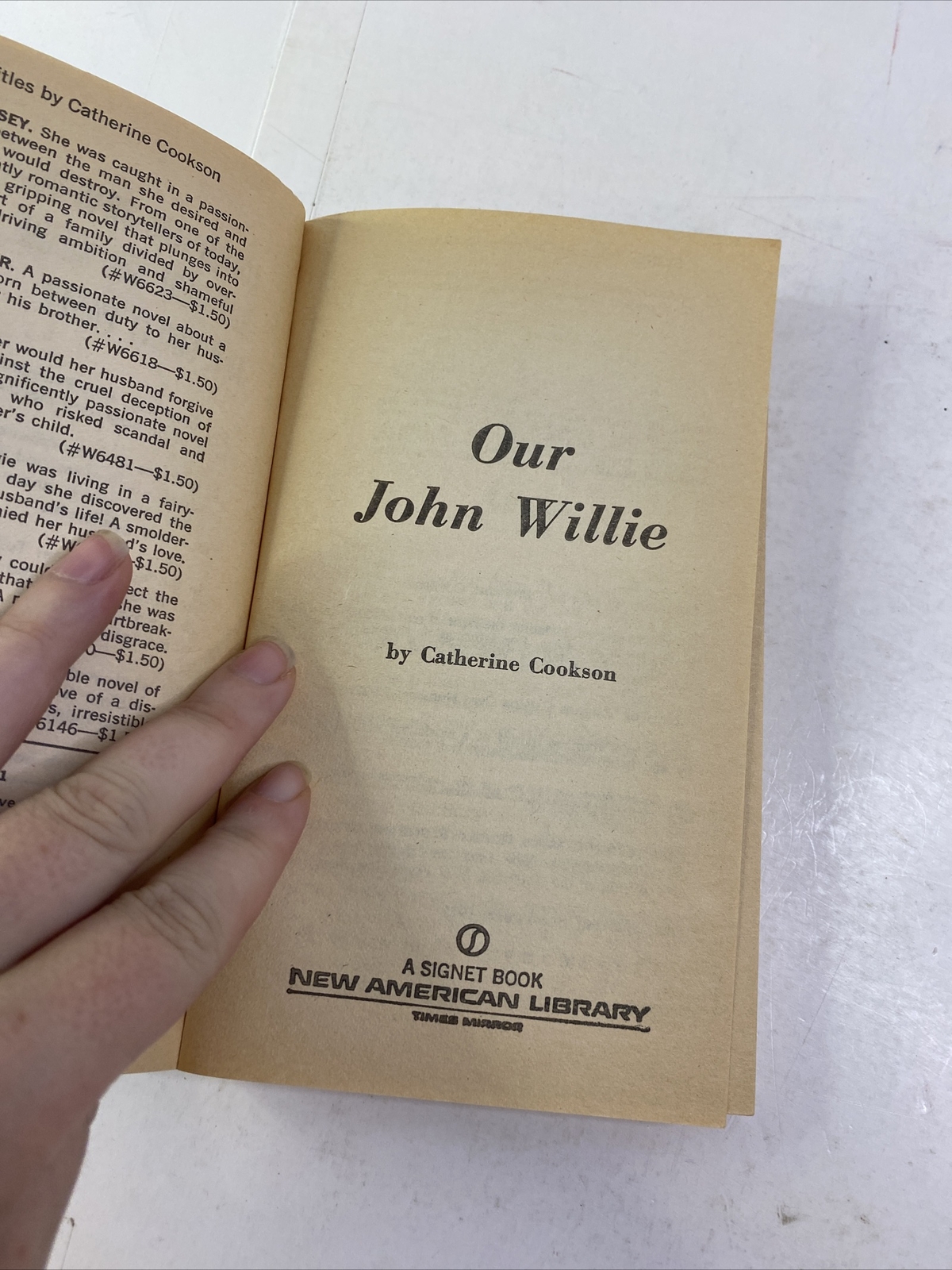 Our John Willie — Catherine Cookson (Paperback, 1975)