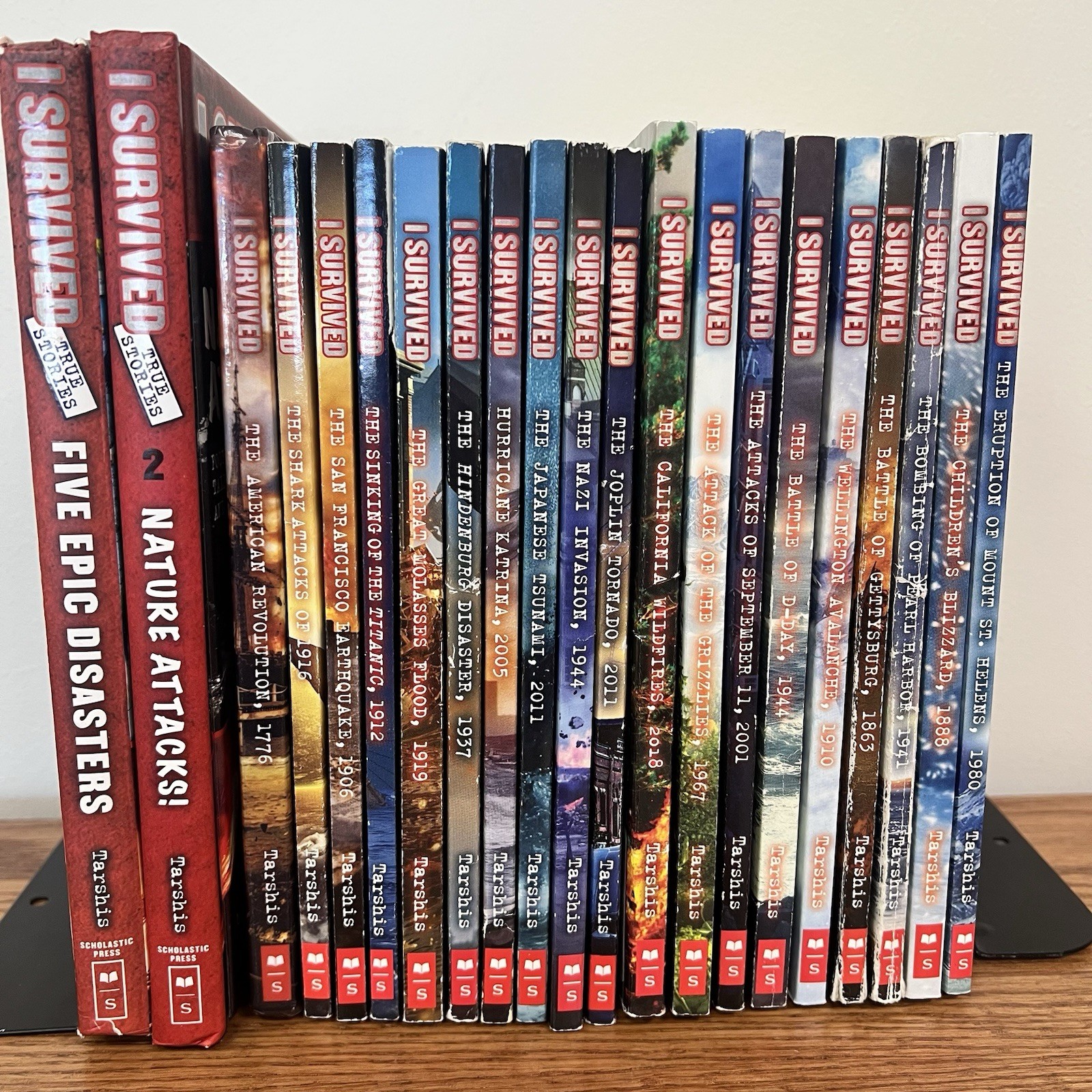 I Survived Book Lot 21 Lauren Tarshis Titanic D-Day Pearl Harbor HBD HC PB