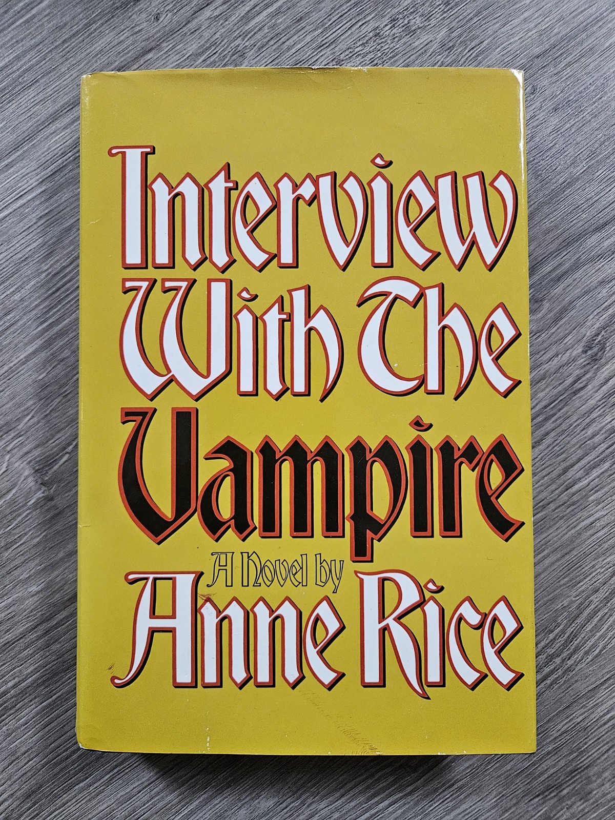 Interview with the Vampire Anne Rice 1976 Hardcover HCDJ