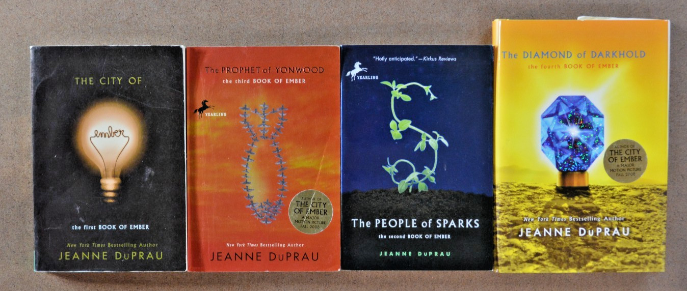 The Complete City of Ember Series by Jeanne DuPrau — 4 books, Sparks Diamond P1