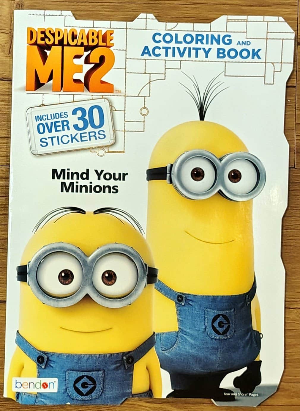 Despicable Me 2 Coloring & Activity Book 64 pages with 30 stickers — 2014