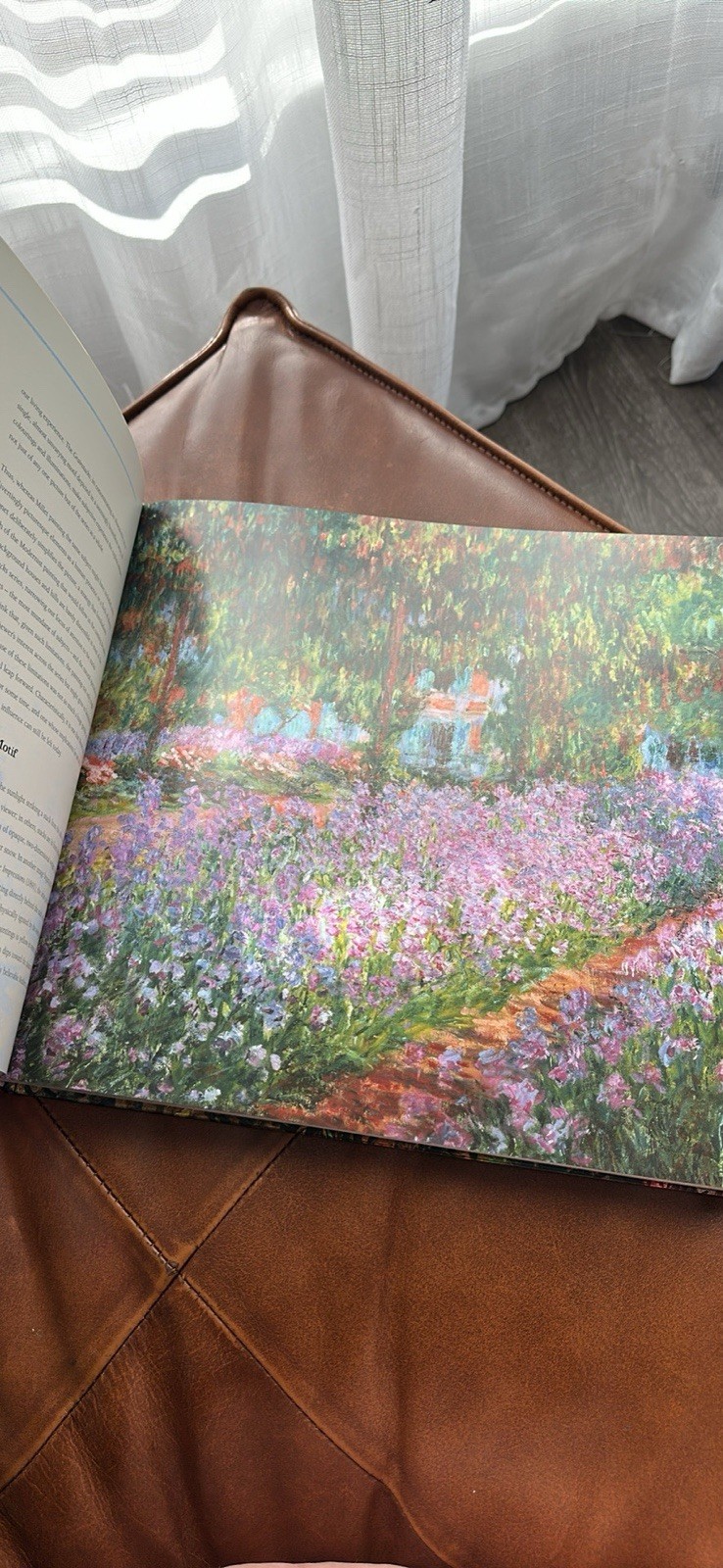 Claude Monet Water Lilies Garden of Giverny Coffee Table Art Book Hardcover