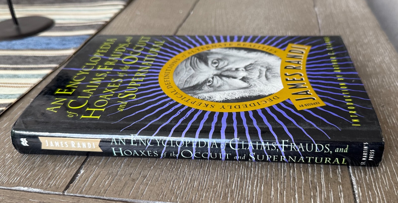 James Randi 1st ed HC DJ 1995 BOOK *SIGNED/AUTOGRAPHED* An Encyclopedia Occult