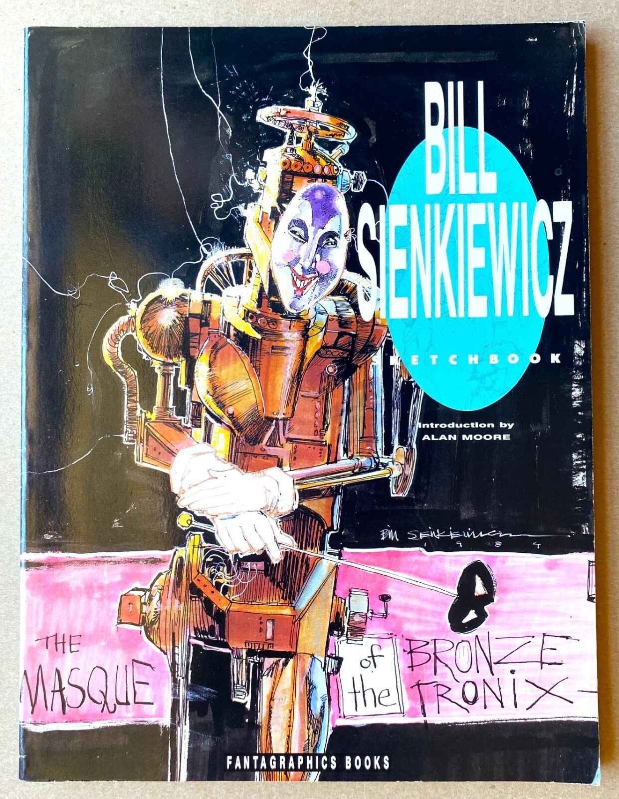 BILL SIENKIEWICZ SKETCHBOOK ~ FANTAGRAPHICS