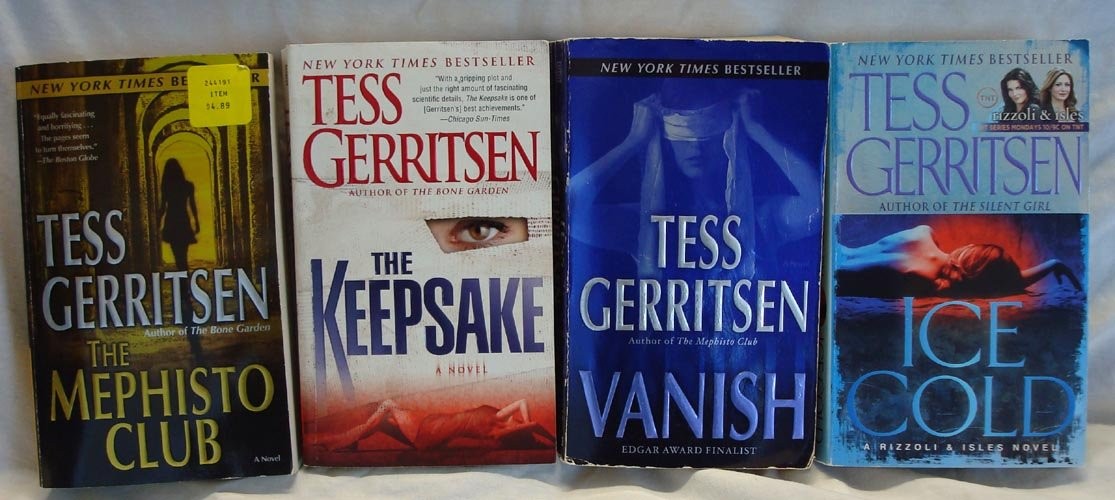 Four By Tess Gerritsen (Rizzoli and Isles, Vanish, The Mephisto Club, The Ke…