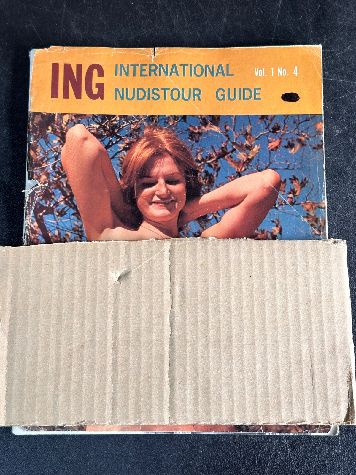 RARE VINTAGE ING International Nudistour Guide Vol. 1 No. 4 Nude Art Nudist