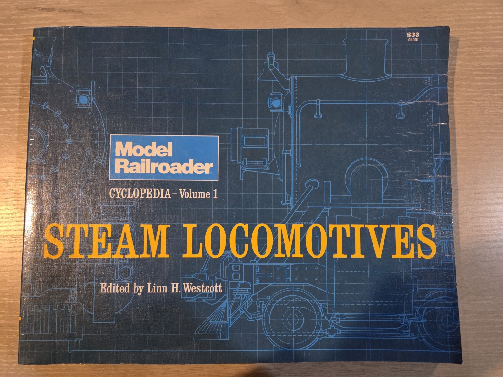 Model Railroader Cyclopedia : Steam Locomotives Volume 1 Linn Westcott Excellent